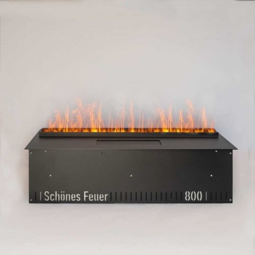 Электроочаг Schönes Feuer 3D FireLine 800 Pro со стальной крышкой в Ростове-на-Дону