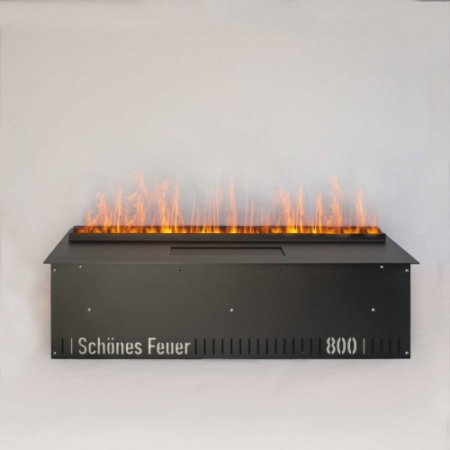 Электроочаг Schönes Feuer 3D FireLine 800 со стальной крышкой в Ростове-на-Дону